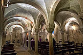 Pavia, Chiesa di San Michele Maggiore. La cripta. 